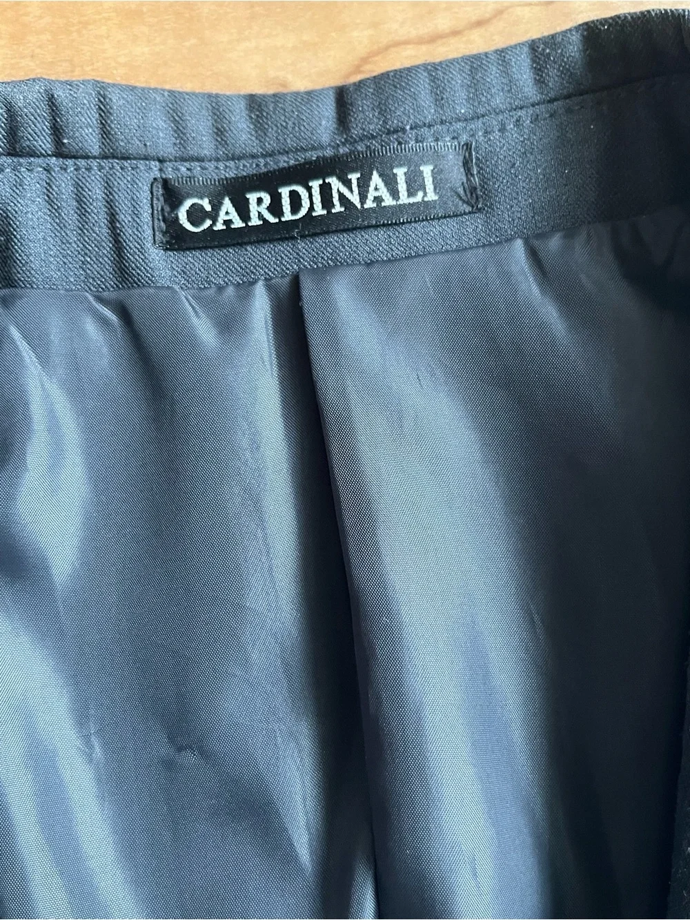 Cardinali Charcoal Gray Sport Coat Blazer Men’s 46S 2 Button Classic Fit